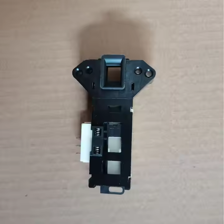 Brand New 220V Manual Power Source Three-Insert Door Lock Switch Plastic Material Washing Machine for Laundry Appliance Parts