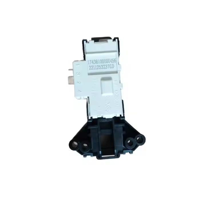 Brand New 220V Fully Automatic Drum Washing Machine Hotels Manual Power Source Three-Insert Door Lock Switch Made of Plastic