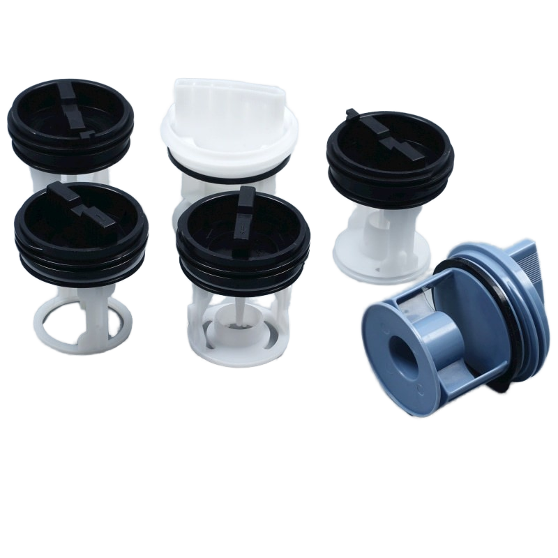 Electric Manual Power Drum Drain Pump Plastic Plug Filter Water Stopper Cover Wholesale Parts Laundry Appliances