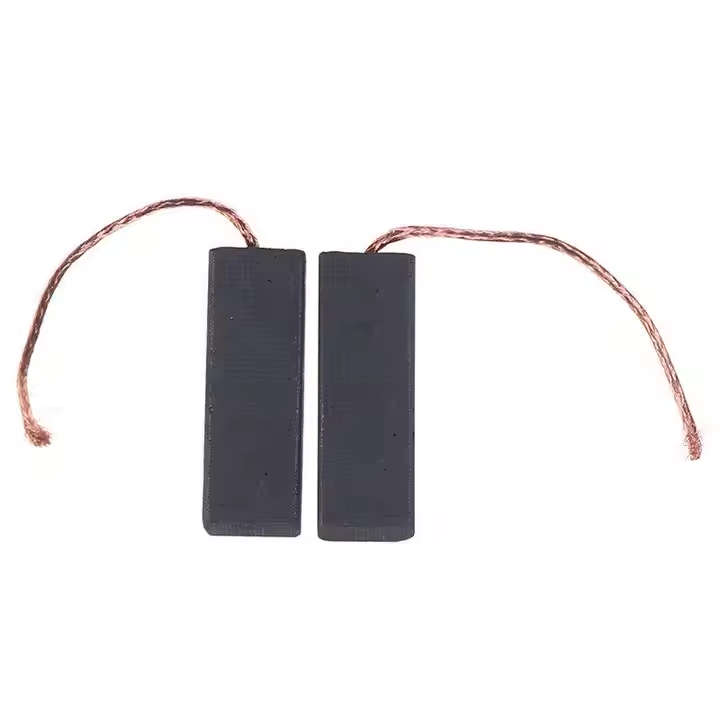 Factory Direct 220V Manual Power Source Carbon Brush Washing Machine Parts 5*12.5/13.5 Copper Brush Holder Plastic for Hotel Use