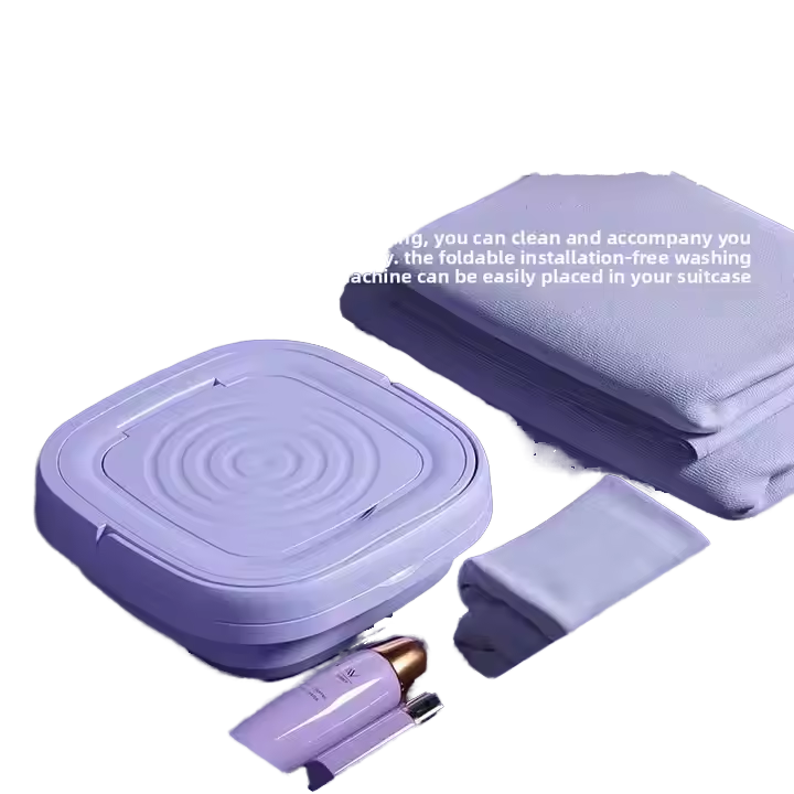 Fully Automatic Portable Small Bucket Washing Machine Conveniently Integrated Laundry for Underwear Baby Plastic