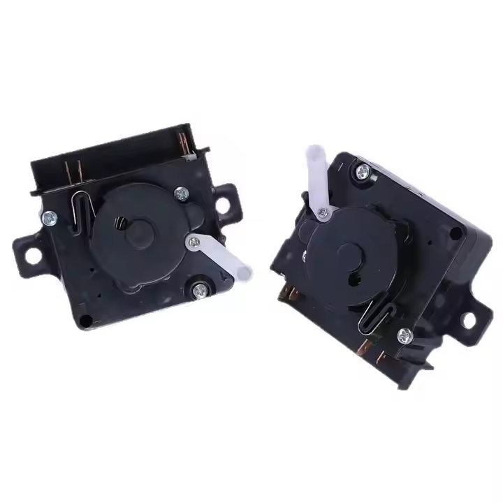 15 Minute Semi-Automatic Electric Timer Accessory 4 Insertion Plastic Pieces for Hotels 110V Manual Electric Washing Machine