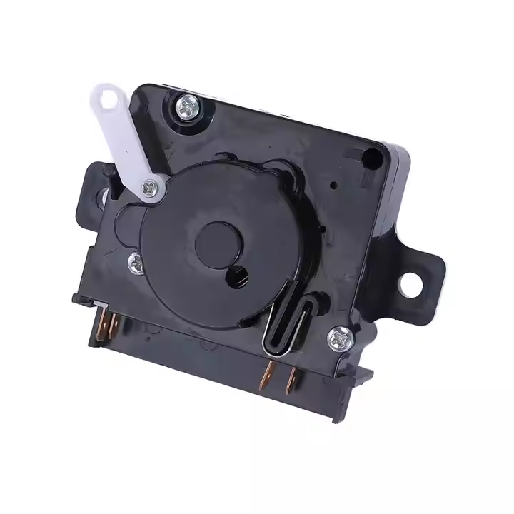 110V Manual Power Plastic Washing Machine Accessories 4 Insertion Piece 15 Minute Semi-Automatic Electric Timer Hotel Use