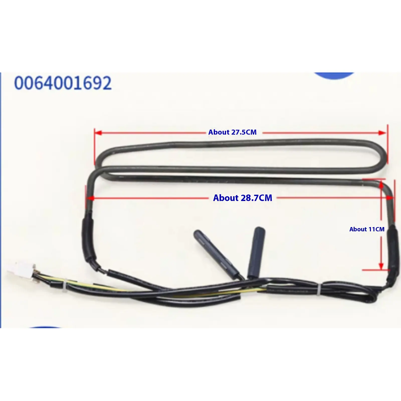 Stainless Steel Electric Heating Tube Refrigerator Defrost Heating Wire Heater for Household Garage Use USB Gas Model 0064001692
