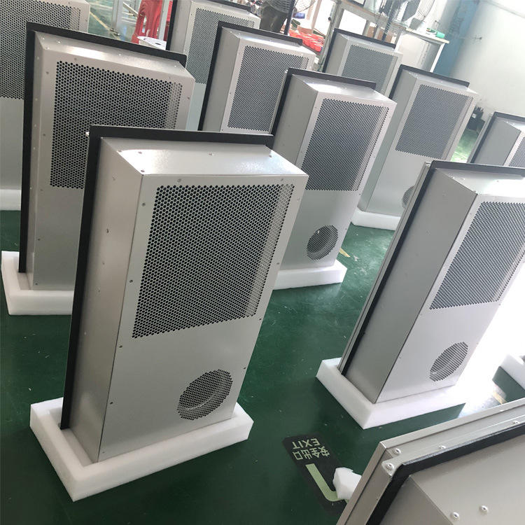 Commercial Metal Air Conditioning Fitting for Electrical Cabinet Cooling Unit High Productivity Model HW800G