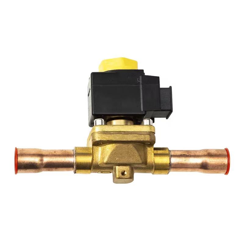 Hongsen Electric Powered Cold Storage Central Air Conditioning Solenoid Valve Castor Style Normally Closed Two-Way Screw Welded