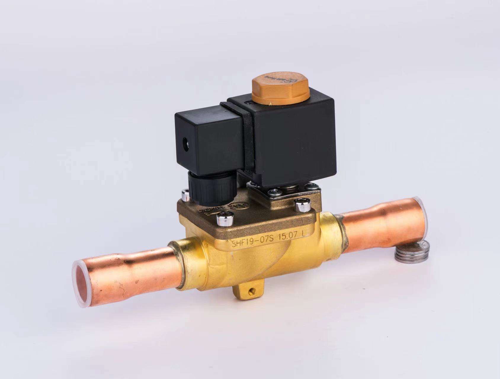 Hongsen Cold Storage, Central air Conditioning Solenoid Valve, air Conditioning Refrigeration Copper Fittings