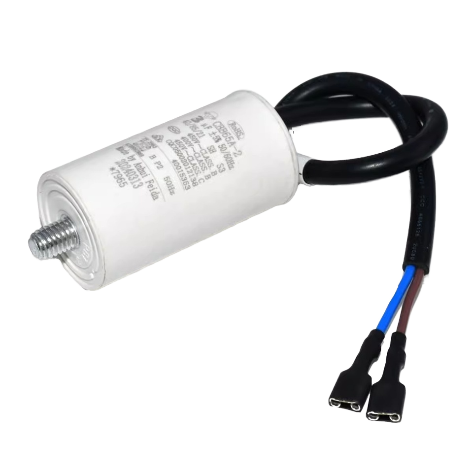 4Uf 450V 65CBB Electric Compressor Motor for Refrigerator and Freezer Bottom Starting for Hotels Garages Cars