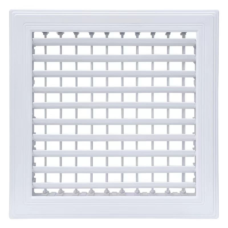 High Quality ABS Square Linear Slot Diffuser Efficient Office Ventilation Fresh Air Conditioning Systems Part Air Outlet