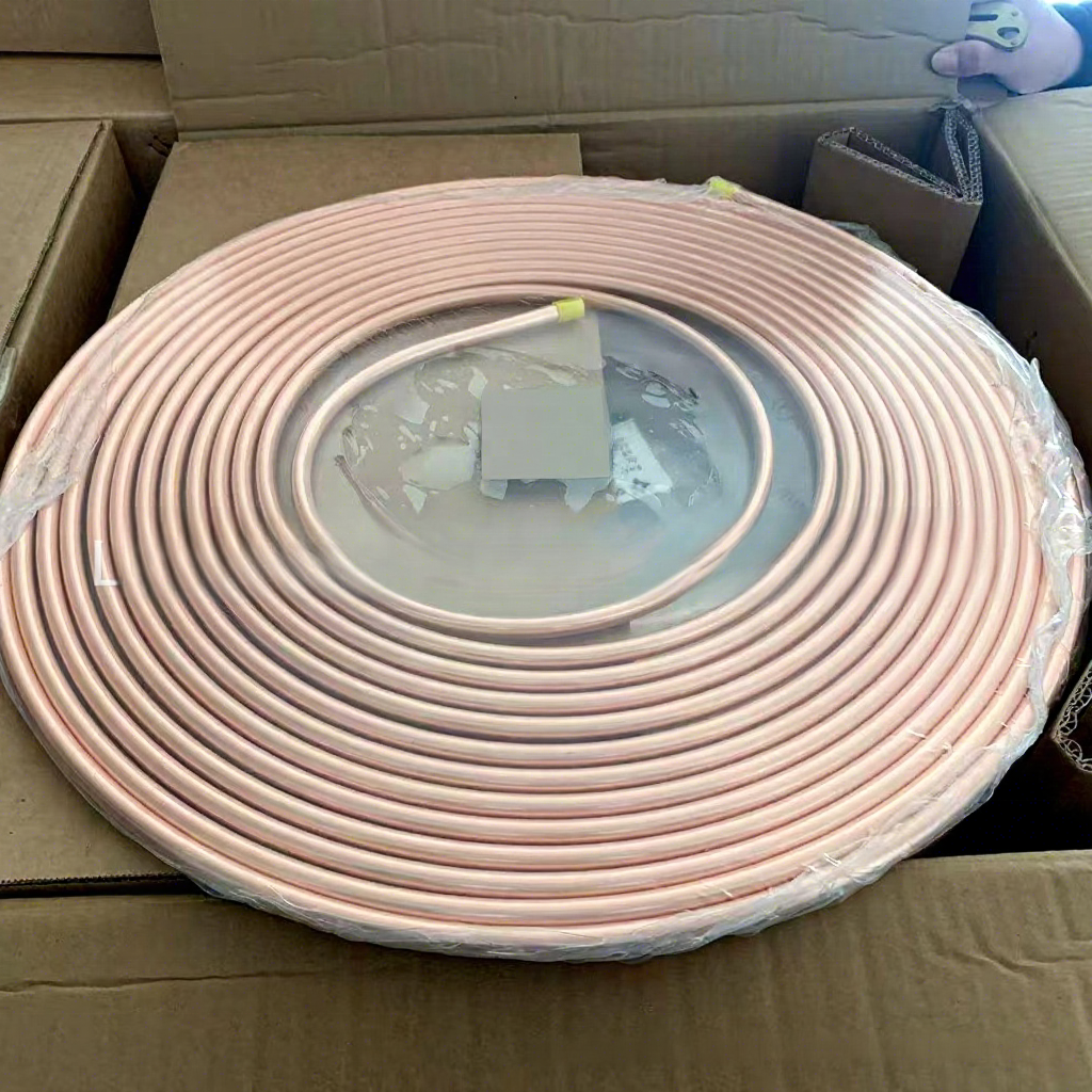 Red Copper Mosquito-Repellent Coil TP2 Tubing Air-Conditioner Radiators Pure Copper Soft Polished Coils Refrigerator
