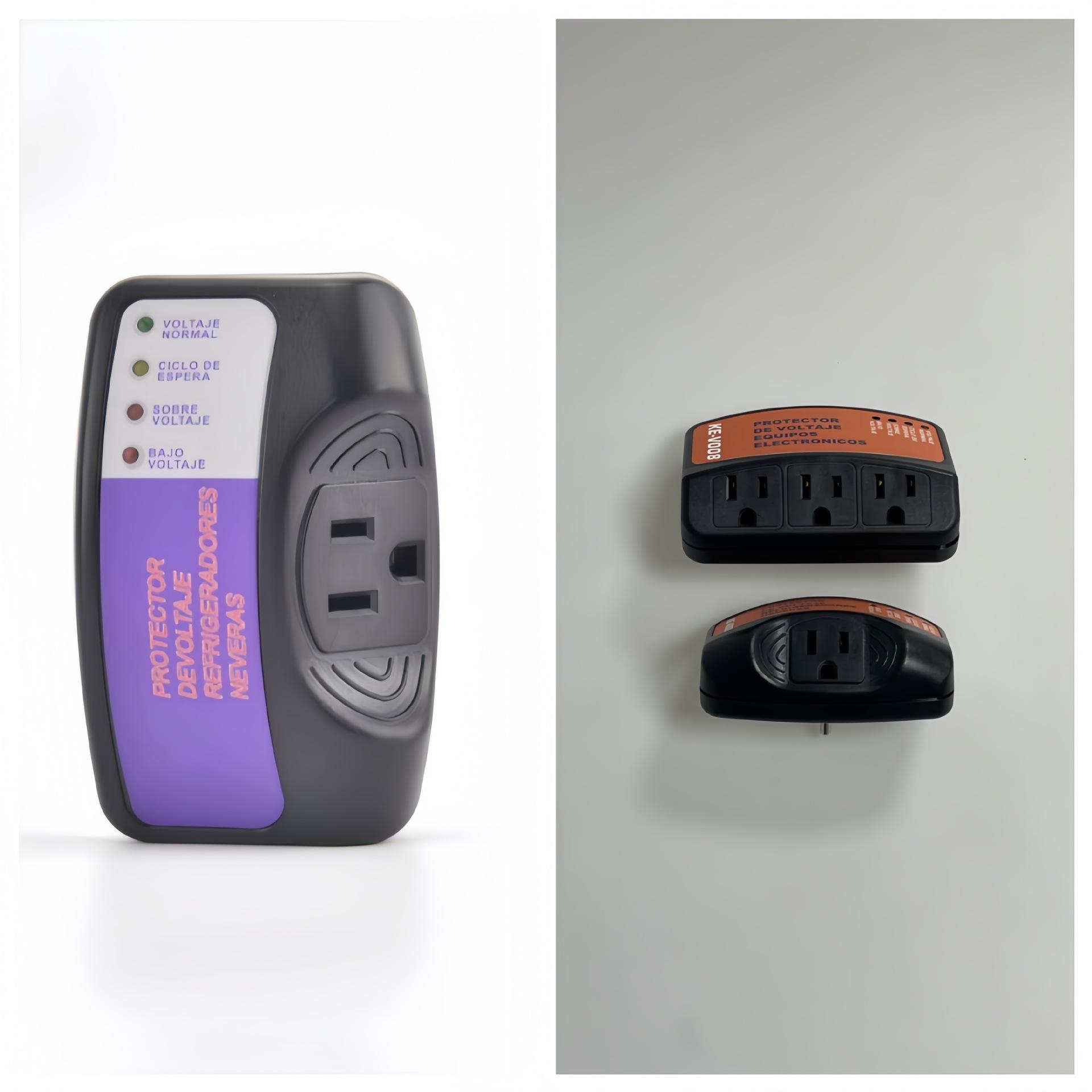 120V/220V Full-Range Voltage Protector; South American Refrigerator-Specific Surge-Protected Phase Neutral Outlet; Backed