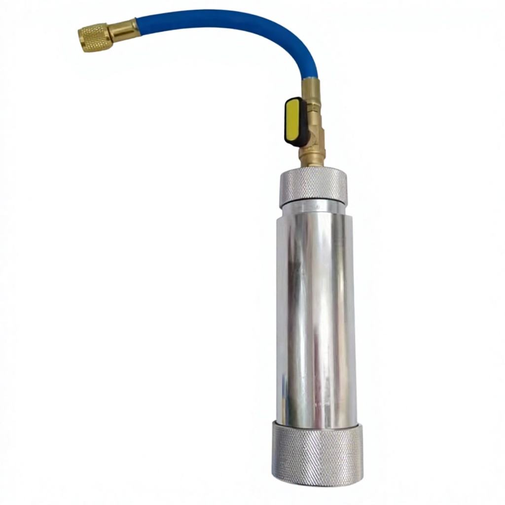 Manufacturer-Supplied Automotive Refrigerant-Filling Cylinders Oil-Filling Tool Kits Copper Aluminum Construction Low-Pressure