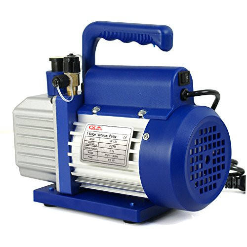 Factory-direct Supply Cast Iron Compact Single-stage Rotary Vane Gas Transfer Pump Bestsellers for Air-conditioner Refrigerator
