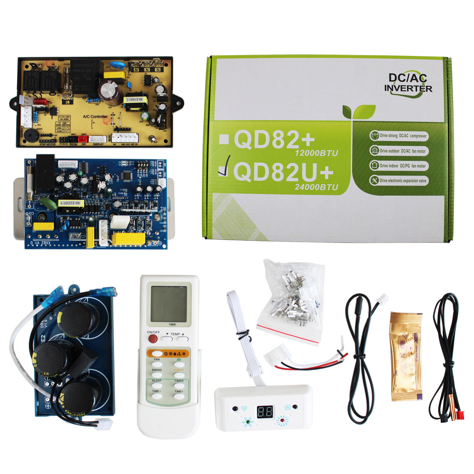 Universal Wall Mount Air Conditioner Control Board PCB Mainboard Retrofit AC Controller Board Replacement Parts Factory in Stock