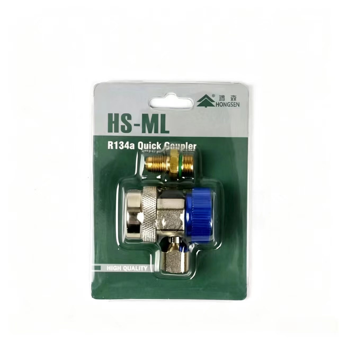 Adjustable Low Pressure Quick Coupler For R134a R1234yf Auto AC Refrigerant Charging Adapter Car Air Conditioner Fitting HS-ML