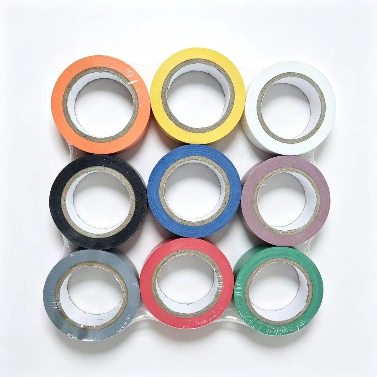High Adhesive Cloth Duct Tape Easy Tear Waterproof No Residue for Pipe Wrapping Mulch Film Window Windproof Multi Sizes Colors