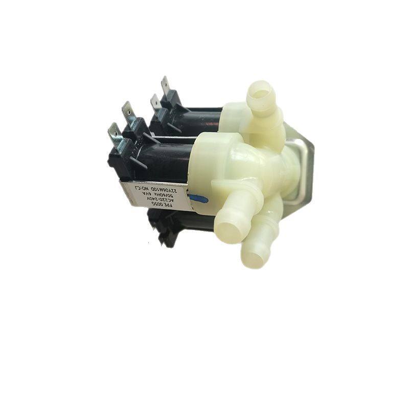 3 Way Inlet Water Valve 005G for Automatic Front Load Washing Machine Fit LittleSwan Dehydrator Drain Valve Replacement Parts