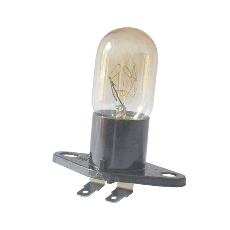 250V 2A 20W E14 Microwave Oven Light Bulb With Base Straight Pin Replacement Lamp for Galanz Midea Microwave