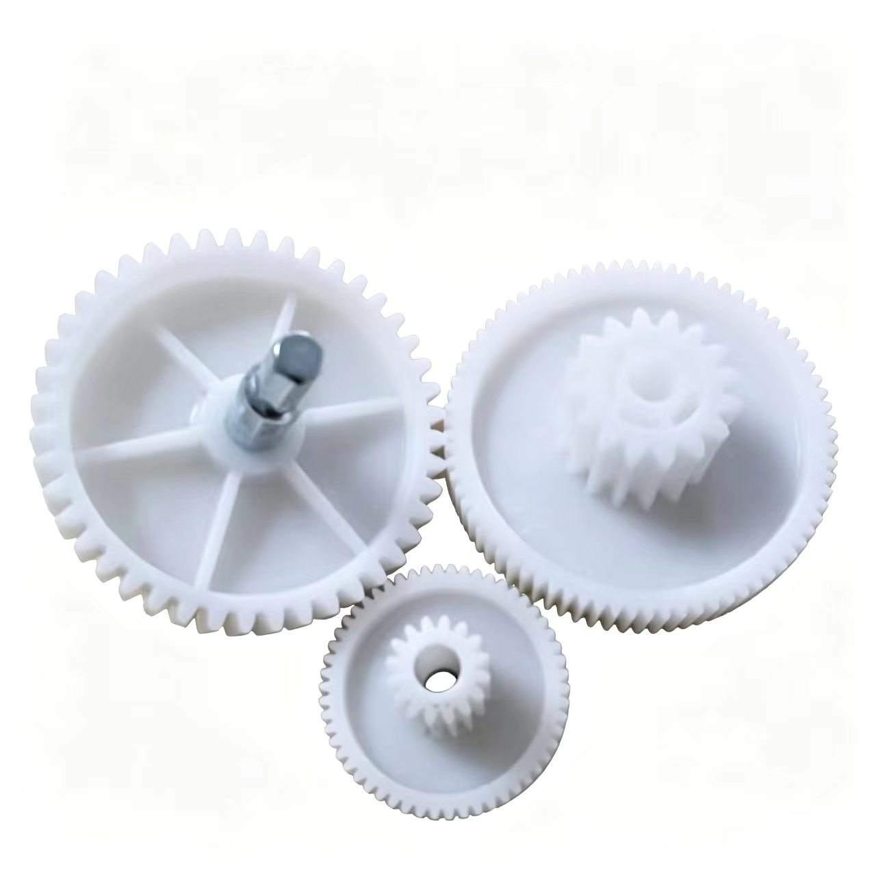 Meat Grinder Gear Box Housing Replacement Parts, Plastic & Iron Gears for Household Mincer Sausage Stuffer Food Processor Repair