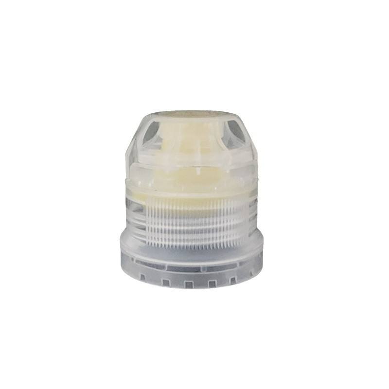 28/30/38mm Food Grade Plastic Flip Top Squeeze Bottle Cap Spout Lid for Honey Jam Pear Syrup Container