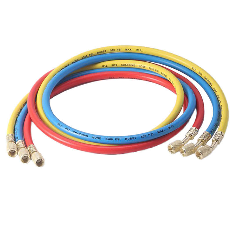 Refrigerant Charging Hose R410A R134A R22 High Pressure AC Charging Hose for Car Home Air Conditioner HVAC Repair Tool