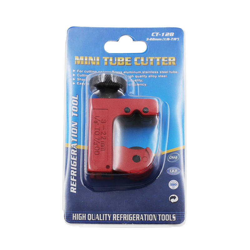 Refrigeration Mini Tube Cutter 3-22mm Copper Aluminum Metal Pipe Cutter Air Conditioner Repair Hand Tool
