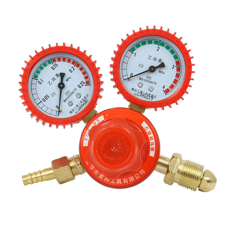 Oxygen Acetylene Argon Pressure Regulators & Gauges (Male-Threaded) Carbon Dioxide Gauges International Trade From Zhejiang