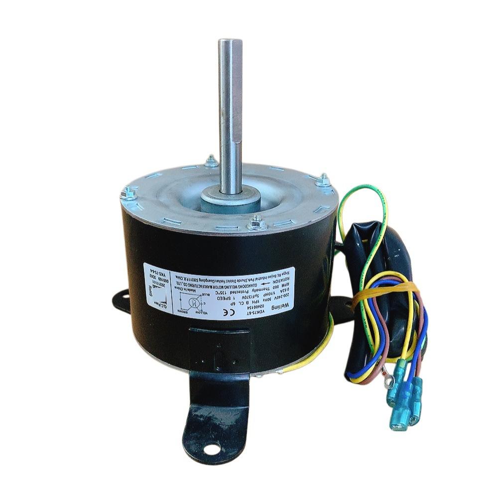 75W AC Air Conditioner Indoor Fan Motor YDK75-6T 3-Wire Clockwise Rotation Replacement Motor