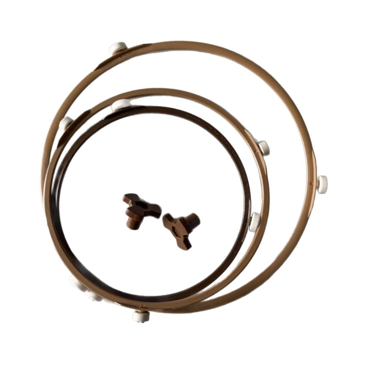 Microwave Oven Turntable Support Ring Roller Ring Multi-Size Replacement Parts for Microwave Glass Tray