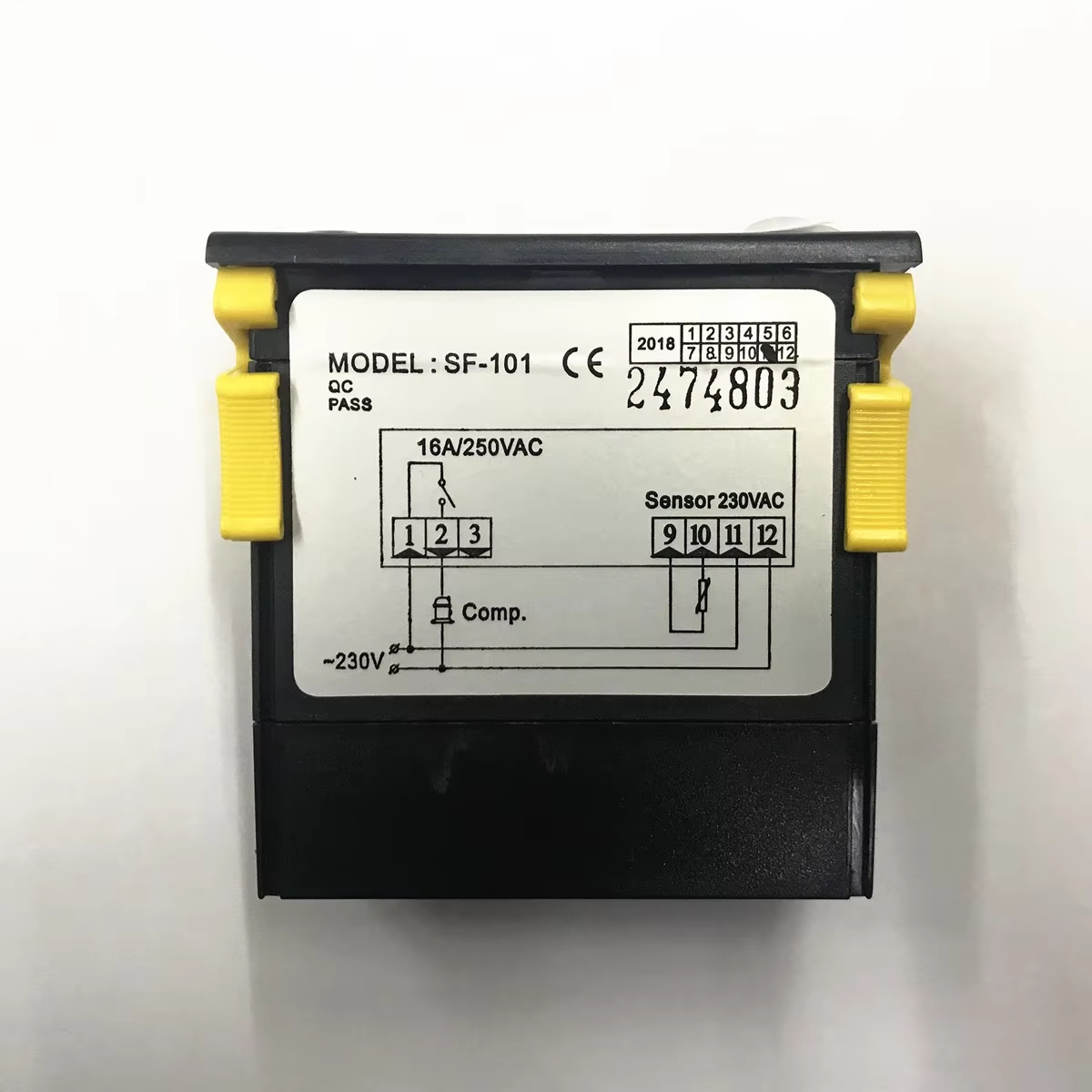 SF-101 (16A) Digital Display Electronic Temperature Controller Thermostat for Refrigerator Freezer Electric Power