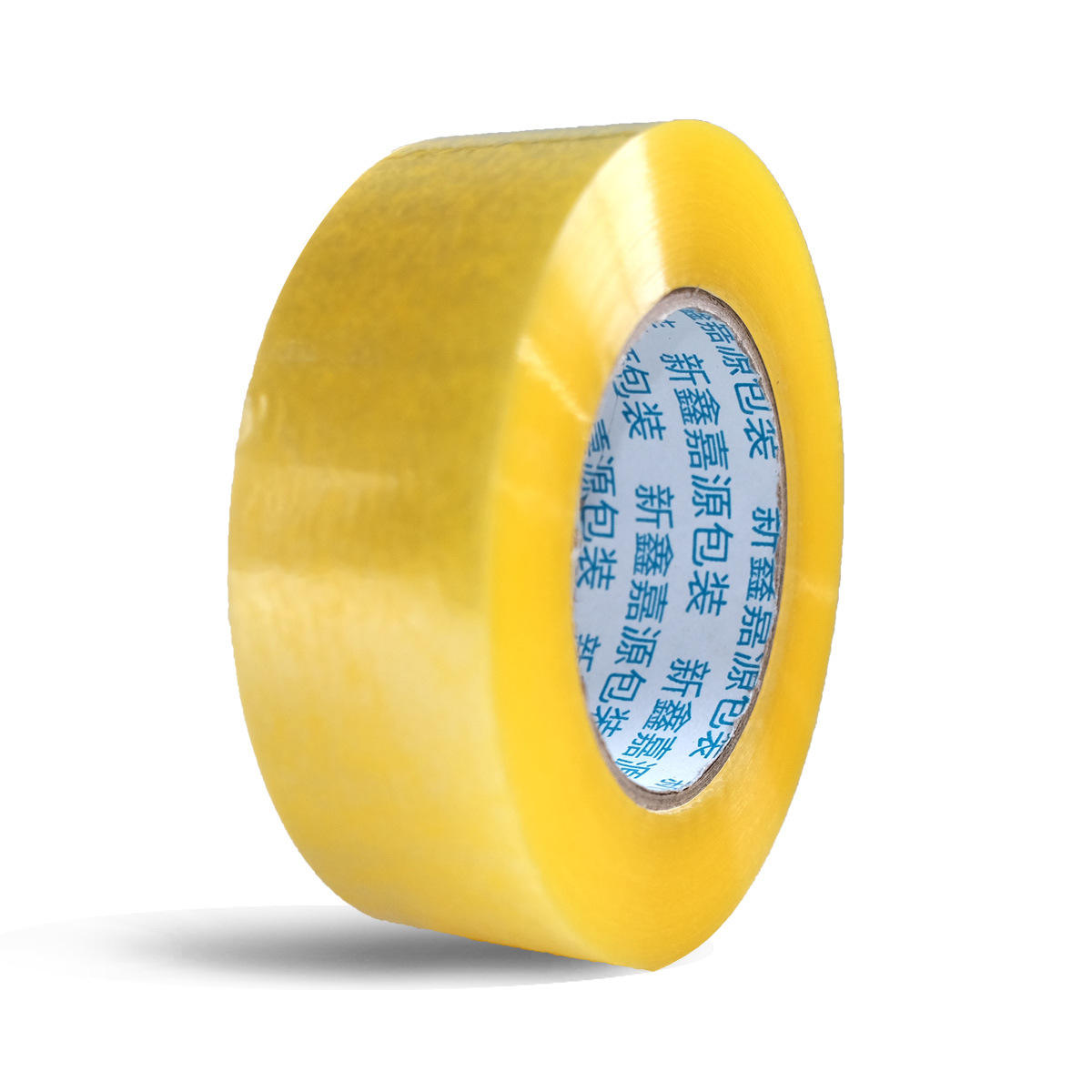 BOPP Packing Tape Clear Yellow Carton Sealing Tape Adhesive Tape for Logistics Packaging Box Wrapping