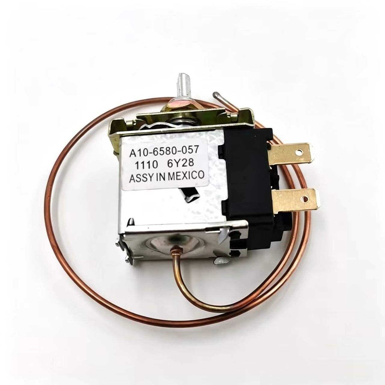 Mechanical Thermostat Switch 12V 24V, Auto Air Conditioning Temperature Control Sensor for Vehicle AC Modification