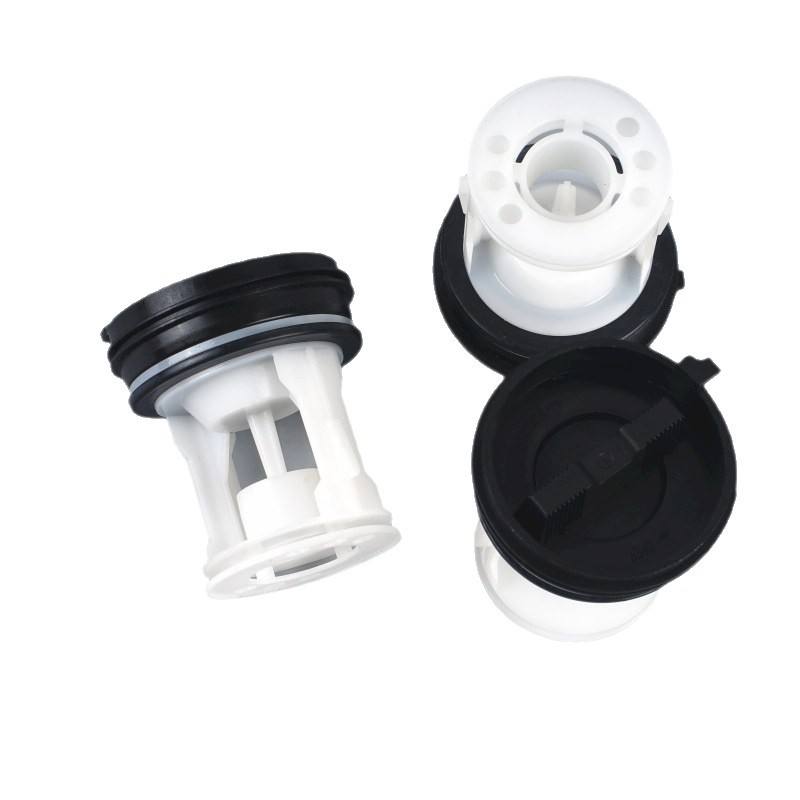 Drum Washer Drain Pump Filter Stopper, Plastic Replacement Spare Parts for Washing Machine Repair