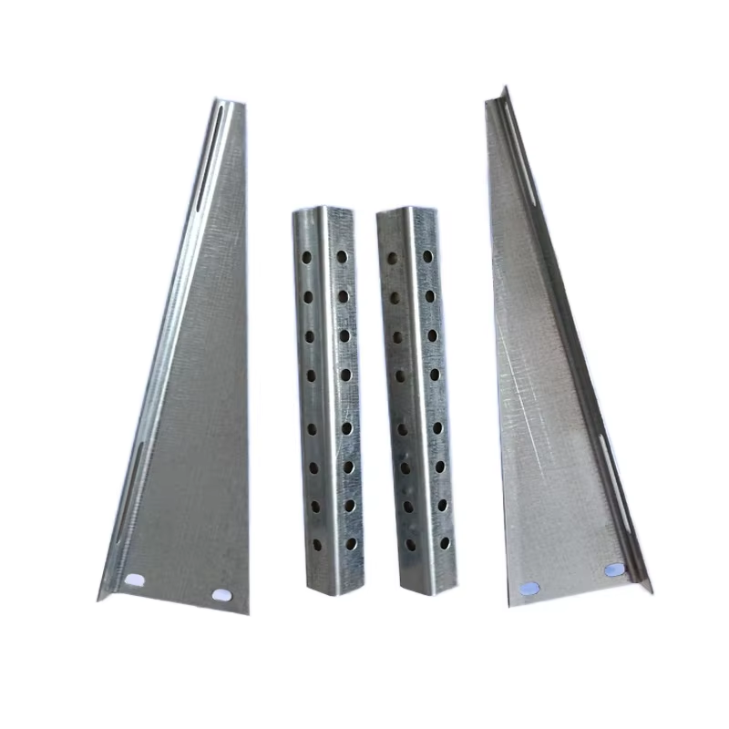Manufacturer Wholesale Hot Galvanized Steel Sheet Outdoor Air Conditioner Bracket 1.5mm Thick Manual Power Source Hanger