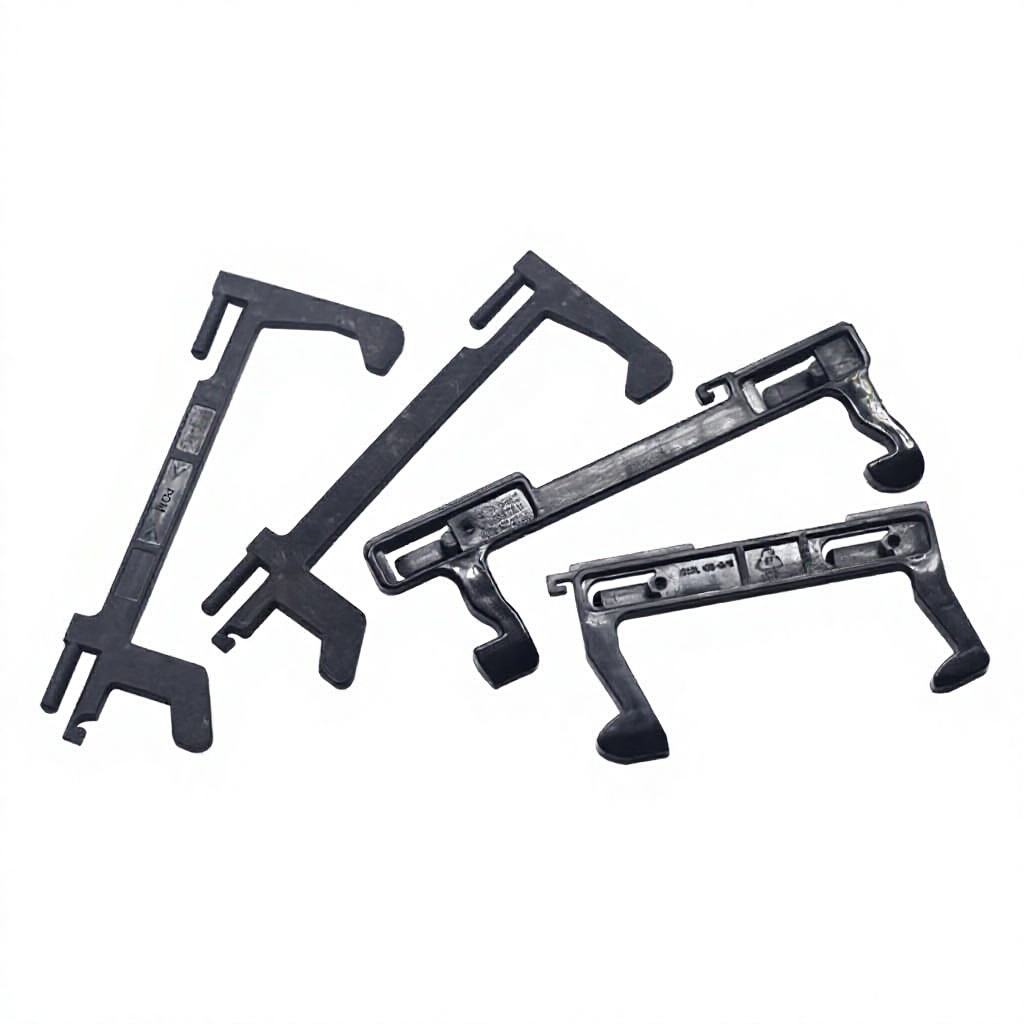 Microwave Oven Door Hook, ABS Door Latch Replacement Spare Part for Microwave Repair