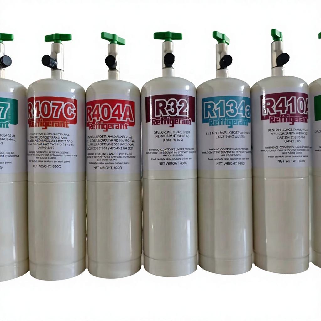 Refrigerant Gas R134 R22 R410, Refrigerant for Air Conditioner & Refrigeration Maintenance