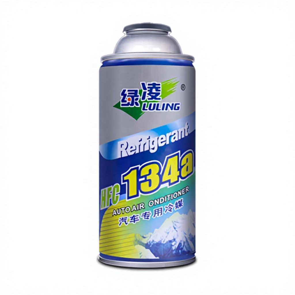 Auto Air Conditioning Cooling Medium R134a, High Purity Car AC Refrigerant Replacement Supply