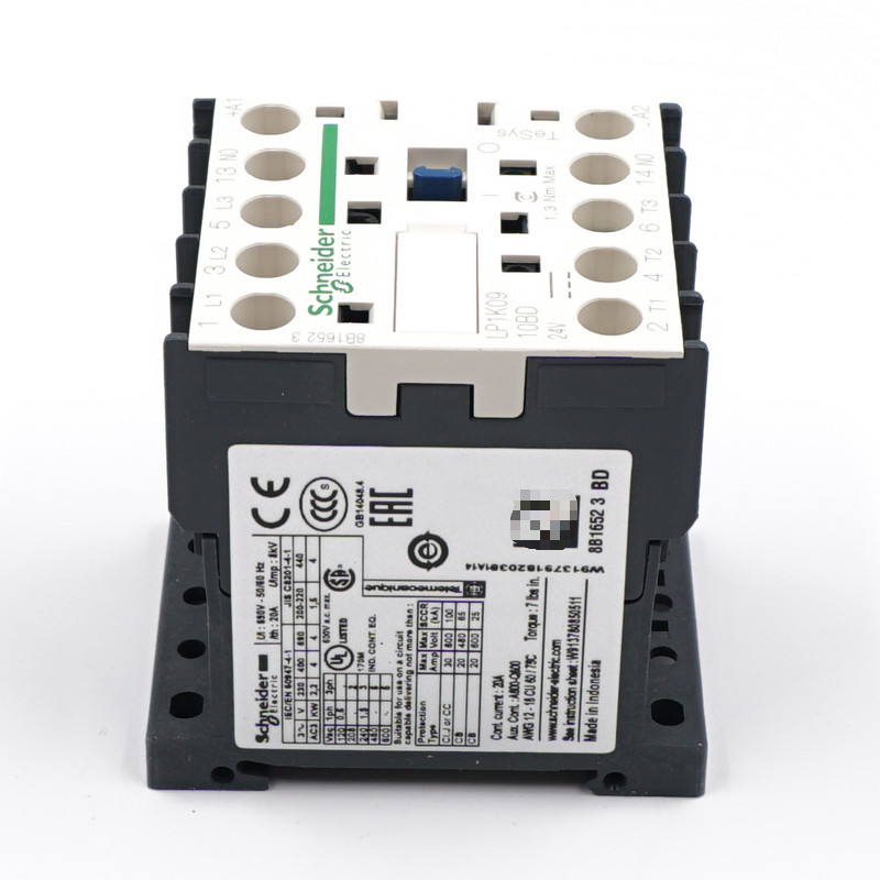LP1K1210BD LP1K1201BD DC24V DC Contactor, Auxiliary Contact 01, Low Voltage Contactor for Motor Control