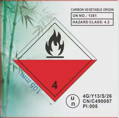 Inspecting a Bamboo Charcoal Carton (UN1361 / Class 4.2)