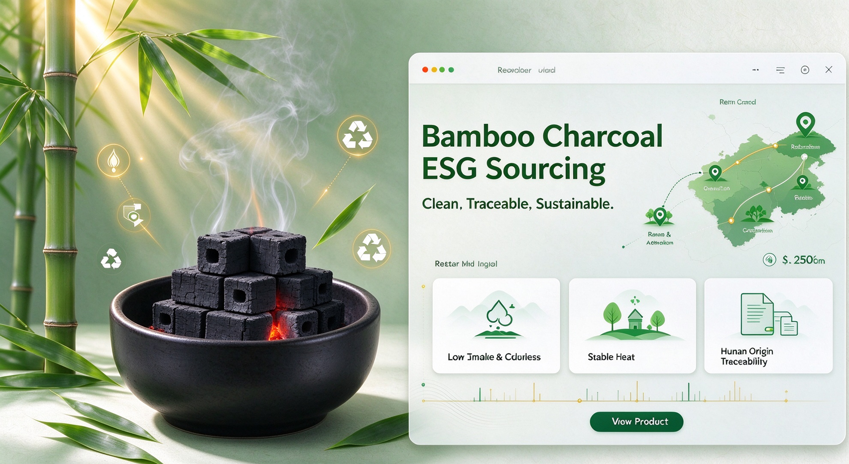 B2B Procurement Guide: How BLAZE Bamboo Charcoal Helps Commercial & Heating Buyers Achieve ESG Goals