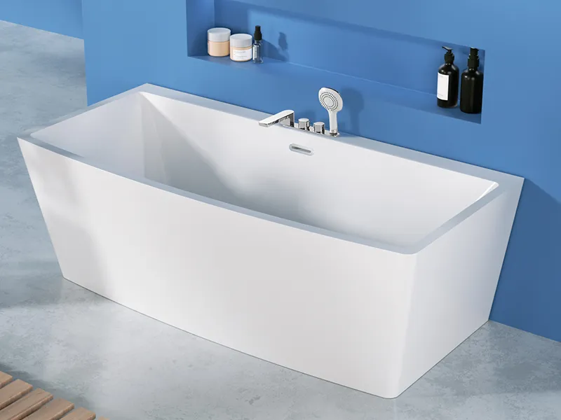 Rectangular Acrylic Bathtub