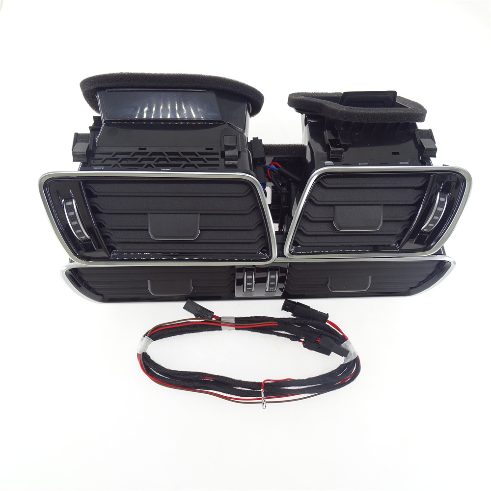 3AD819701A 3AD819702A 3AD819728A Chrome Piano Paint Air Conditioning Outlet Vents With connecting harness For VW Passat B6 B7 2006-2011 For CC R36