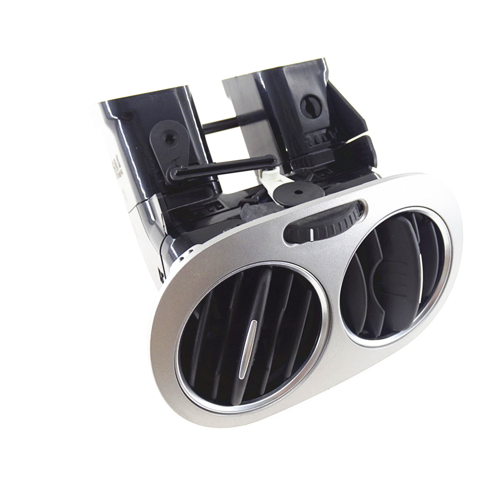 HONGGE Rear Seat Heater Air Conditioning Assembly Socket Silver 5ND819203A for Tiguan 2011-2013 5ND 819 203A 5ND 819 203 B