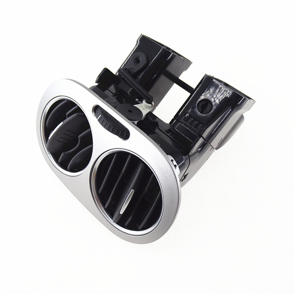 HONGGE Rear Seat Heater Air Conditioning Assembly Socket Silver 5ND819203A for Tiguan 2011-2013 5ND 819 203A 5ND 819 203 B