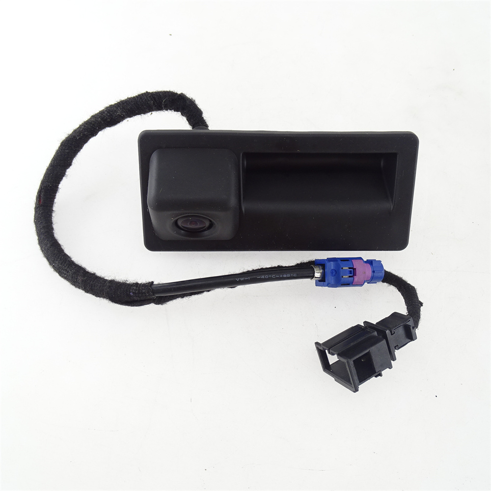 56D827566 56D827566A RGB Rear View Reversing Car Back Up Camera + Wire Harness for Volkswagen Tiguan Passat B7 56d 827 566 a 56D 827 566