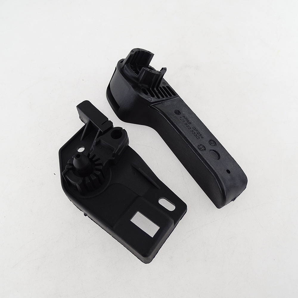 1J1823533 Black LHD Hood Release Grip Handle+Bracket Bearing For Volkswagen Beetle Bora Golf MK4 Seat Leon Toledo 1J1823633A