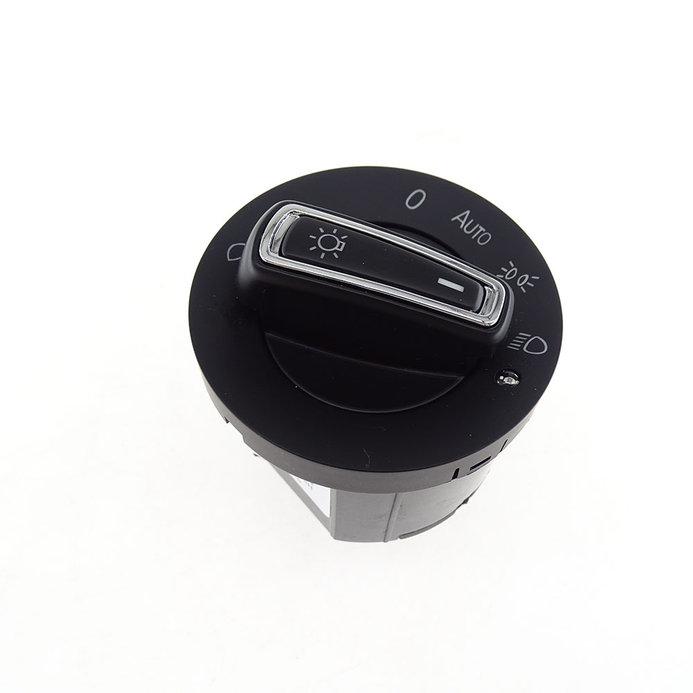 Chrome Plated Light Sensor Automatic Headlight Fog Light Switch 5ND 941 431 E For Volkswagen Passat B6 Golf MK5 Caddy 5ND941431E