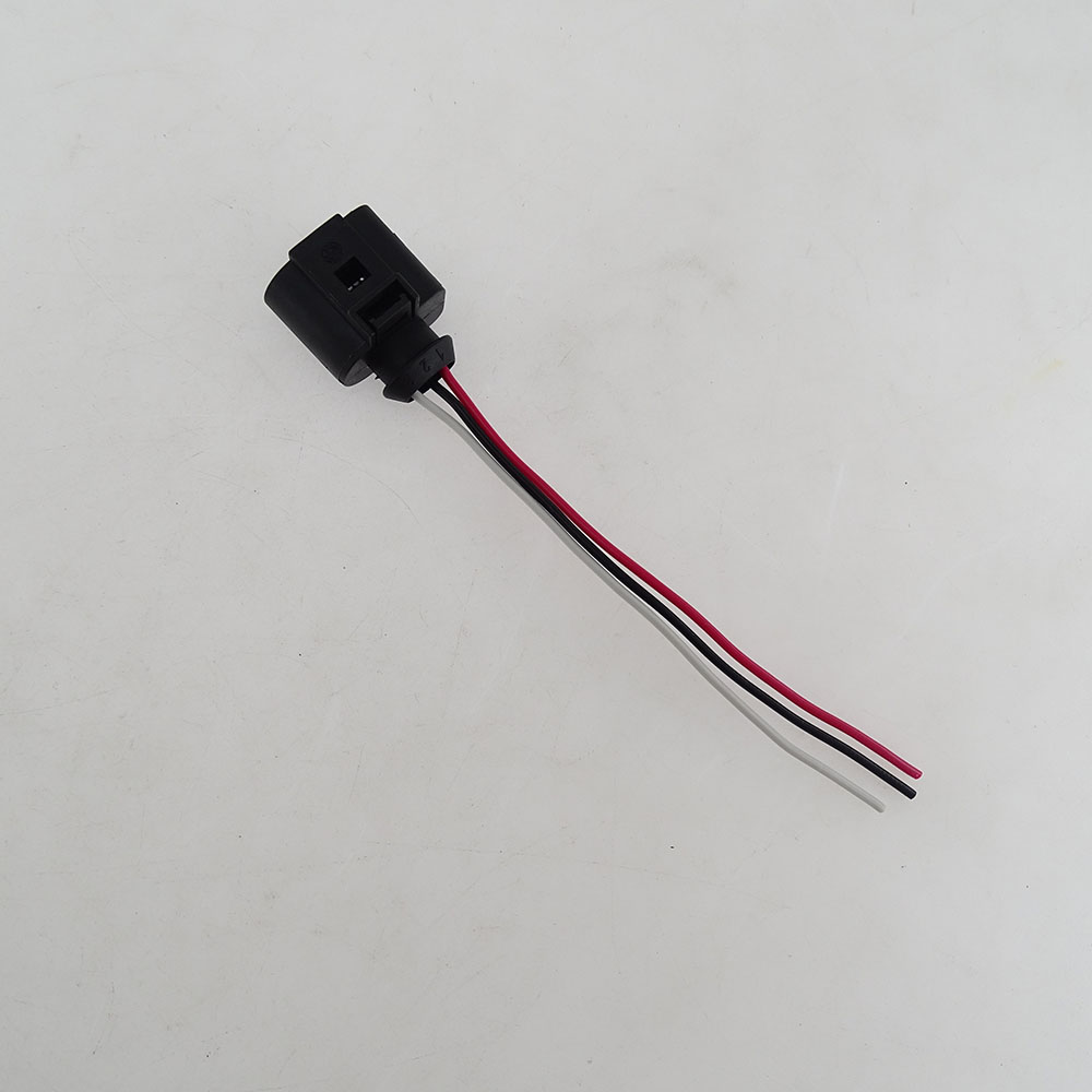 1J0973703 3 Pin Camshaft Cam Pigtail Connector Cable for Volkswagen Golf MK4 Bora Caddy Tiguan A3 A4 A6 3B0973703G