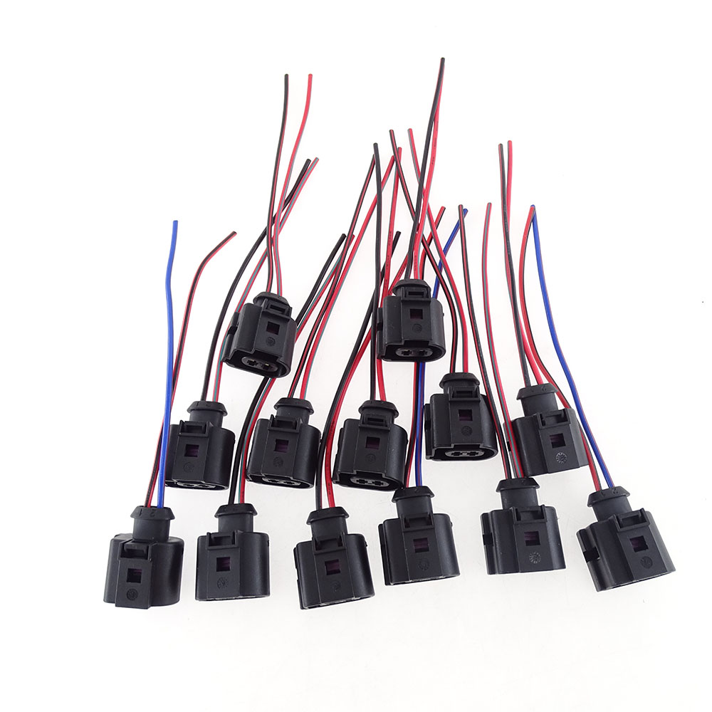 Car Headlight Cleaning Device Plug for Volkswagen POLO Bora Caddy Audi A3 A4 A8 Q3 TT 2E0959375AD 2E0905229S 1J0973722A