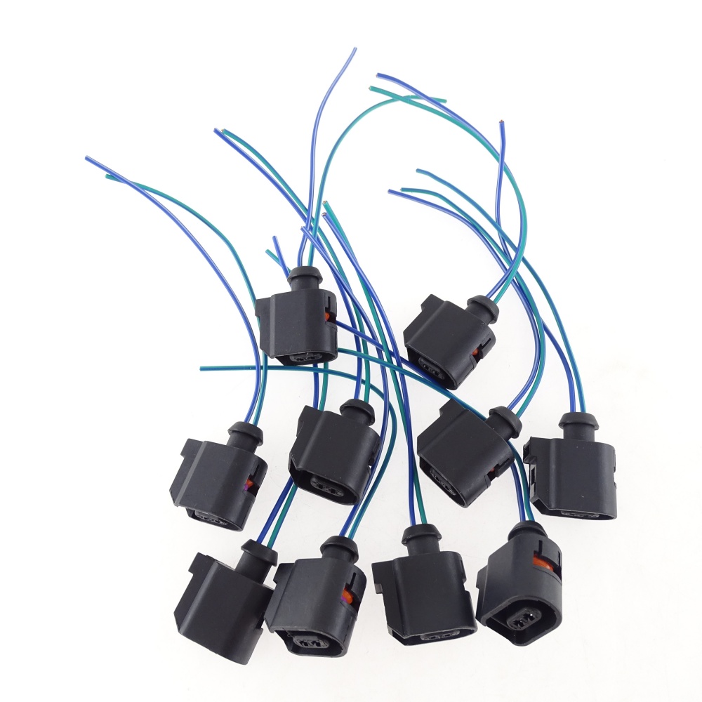 2-pin ASB Sensor Plug Cable 6E0 973 702 for Volkswagen Golf MK6 MK7 Eos Cad Touran Passat B6 AUDI A3 TT SEAT Altea SKODA Octavia 6E0973702